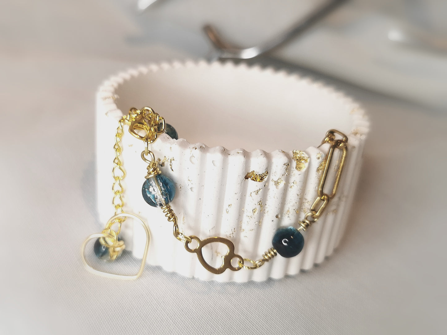 Ocean Blue Love Bracelet