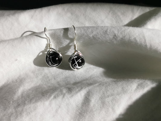 Midnight Orbit Earrings