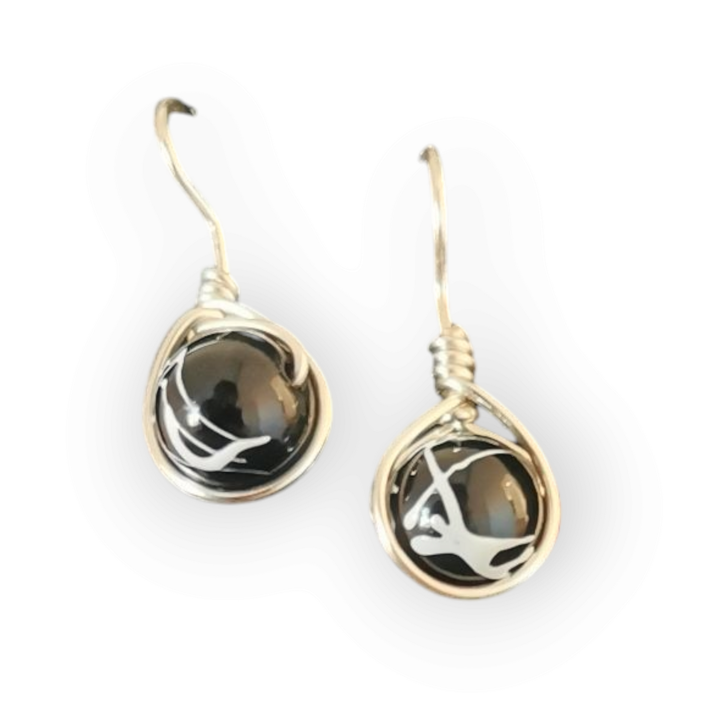 Midnight Orbit Earrings